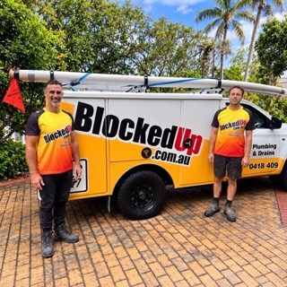 Blocked Up - Central Coast Plumbing logo