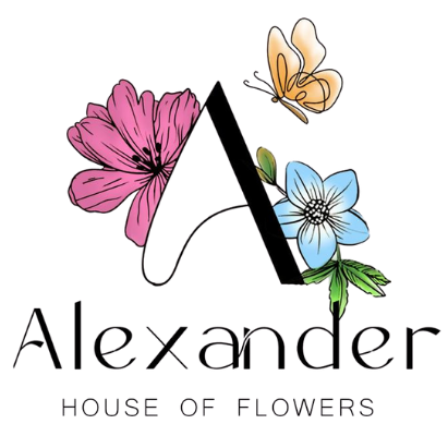 Alexander House of Flowers logo