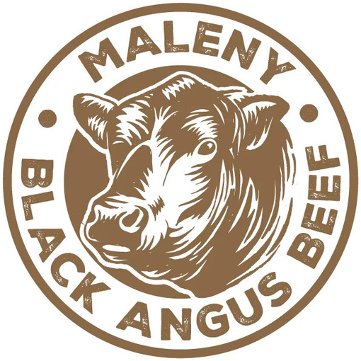 Maleny Black Angus Beef logo
