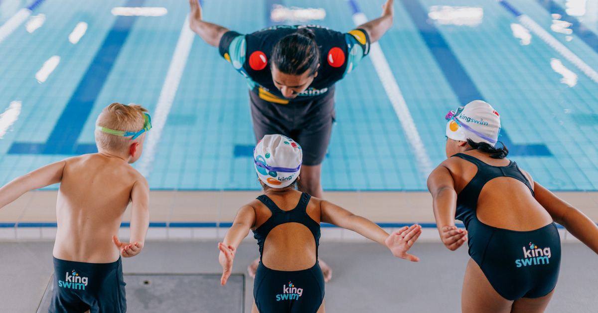 King Swim logo