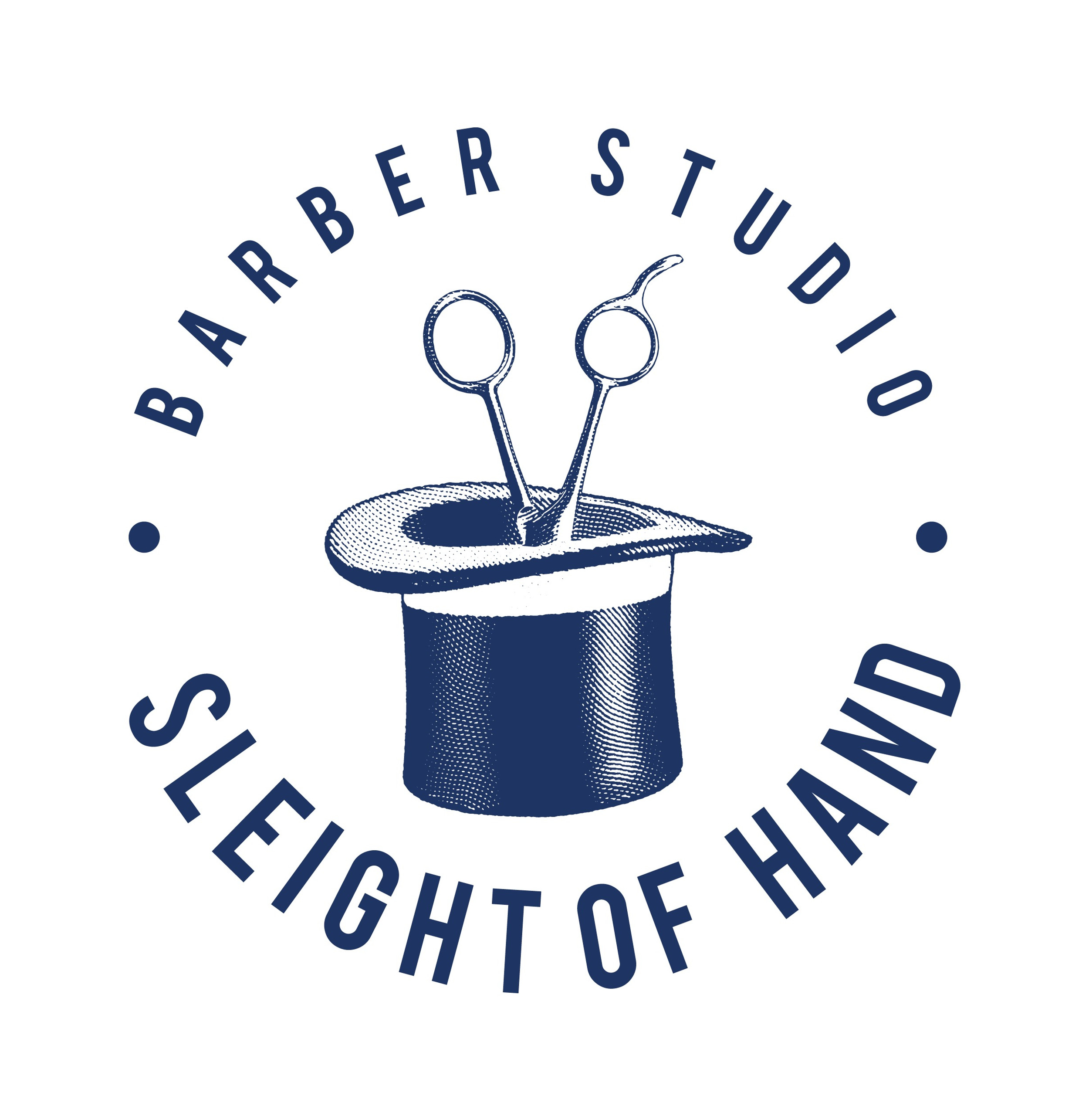 Sleight Of Hand Barber Studio logo