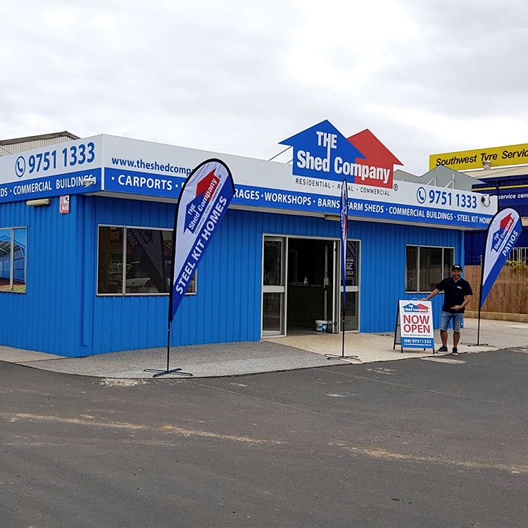The Shed Company Busselton logo