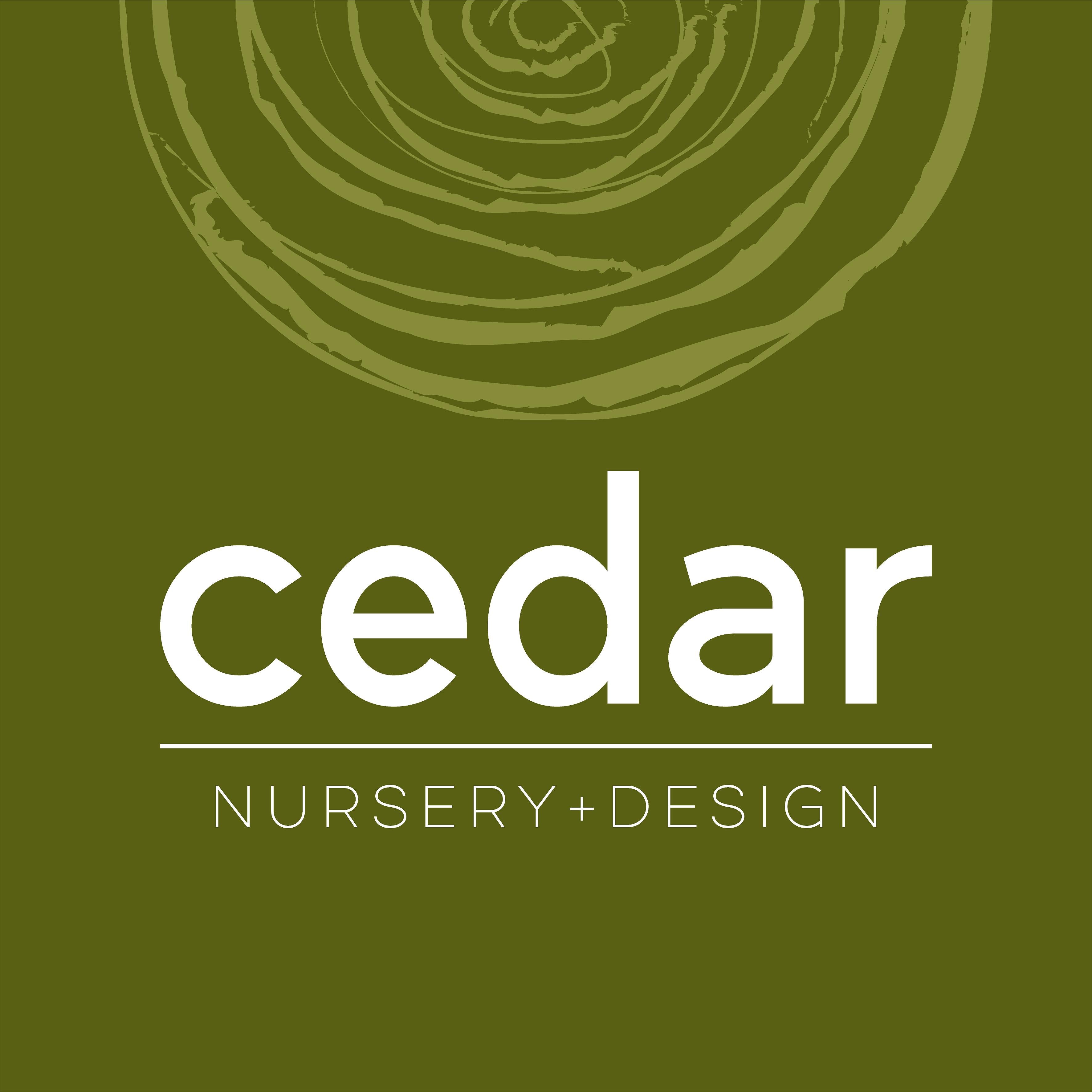 Cedar Nursery + Design logo