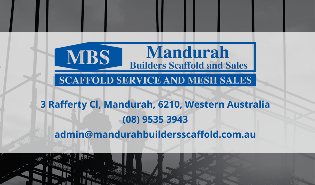 Mandurah Builders Scaffold logo