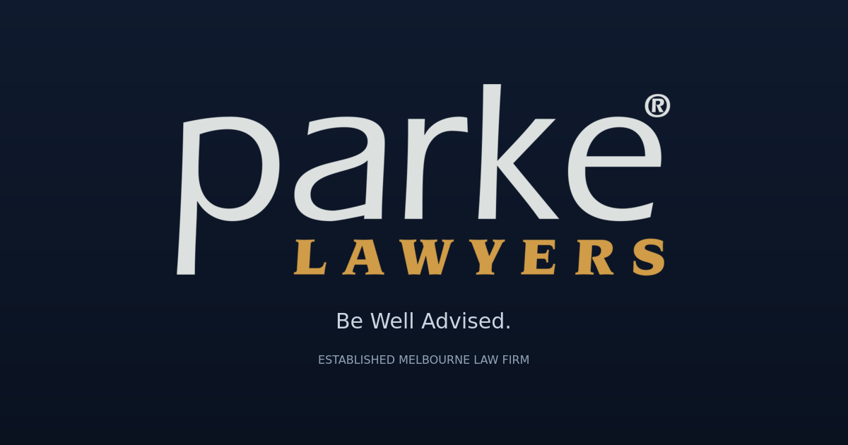 Parke Lawyers logo