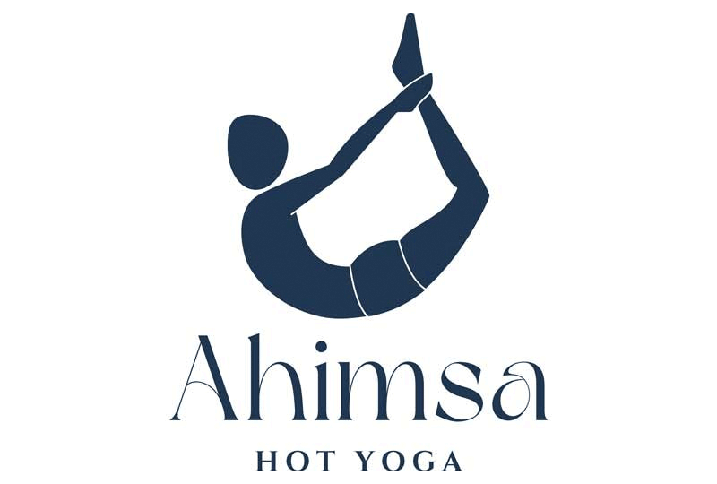 Ahimsa Hot Yoga logo