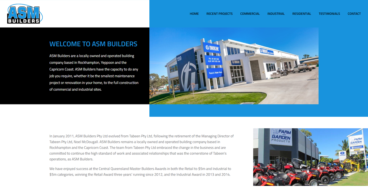 ASM Builders logo